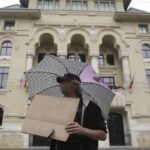 Protest rasist în centrul Bucureștiului