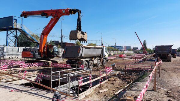 lucrările de la magistrala M6