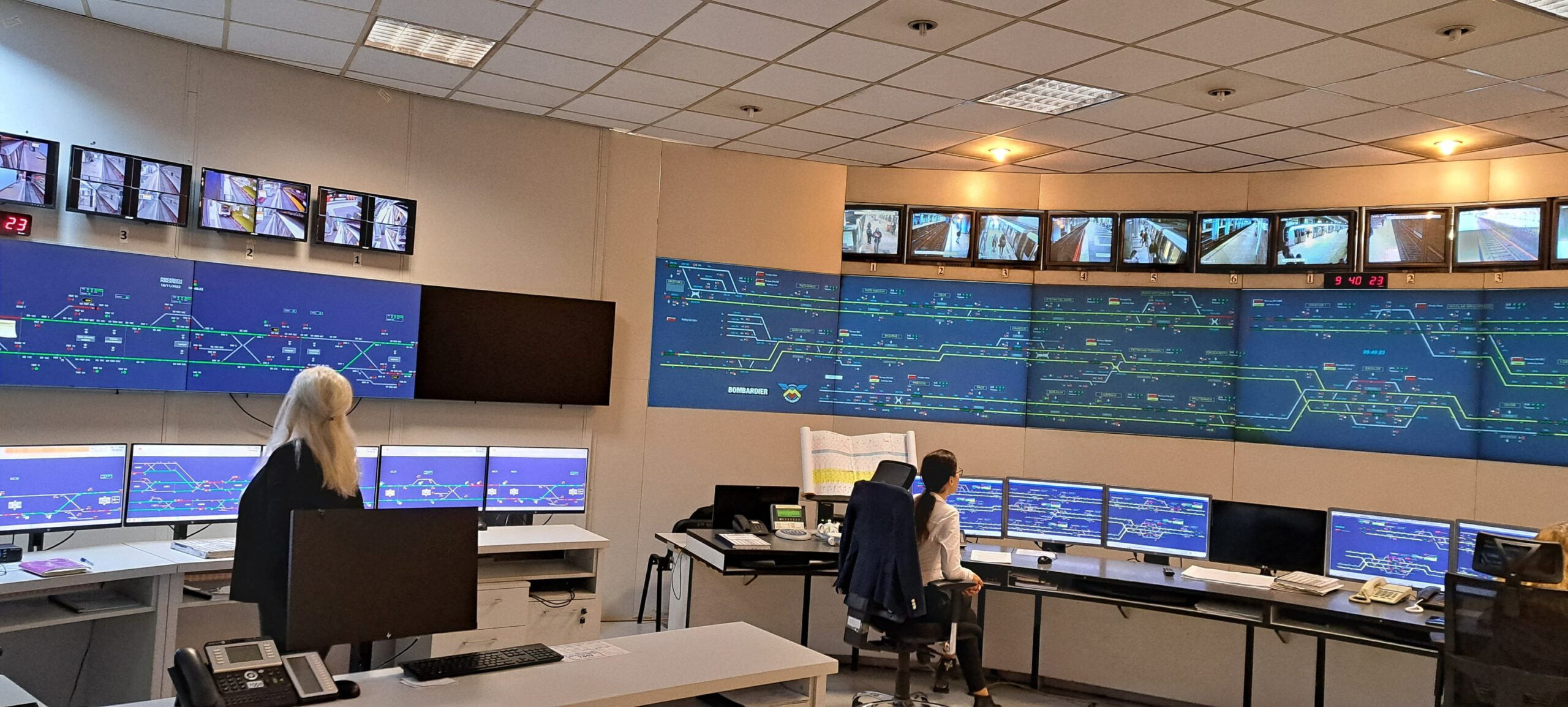 Dispeceratul central al Metrorex, deschis pentru vizite ale publicului, pe 20 septembrie
