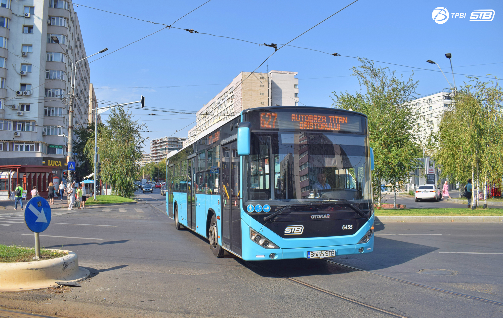 TPBI | Autobuzele liniei 627 vor opri și în stația „Piața Râmnicu Sărat”