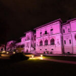 Palatul Cotroceni va fi iluminat în roz, de Ziua Internaţională a luptei împotriva cancerului de sân. FOTO: caspa.ro