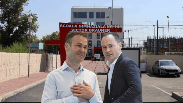 școală lângă complexul rezidențial