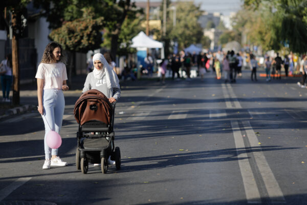 „Străzi deschise - Promenadă urbană” în weekendul 6-7 septembrie: jocuri sportive, spectacole și o paradă pentru copii | FOTO: Inquam Photos / George Călin