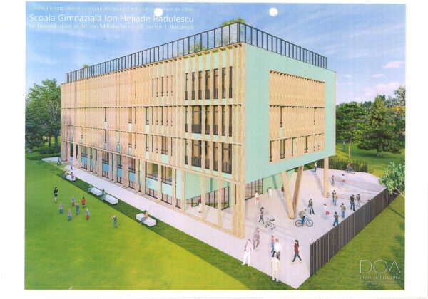 Heliade Rădulescu vor învăța în containere