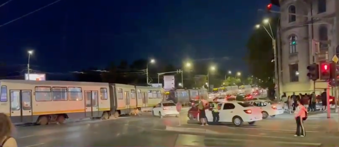 deraiat de o trotinetă