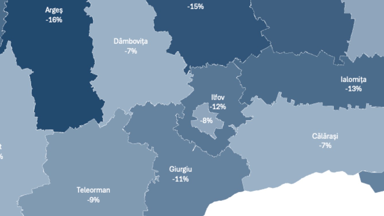 Guvernul avertizează: Majoritatea primăriilor din Ilfov și București ar putea avea posturi reduse.
