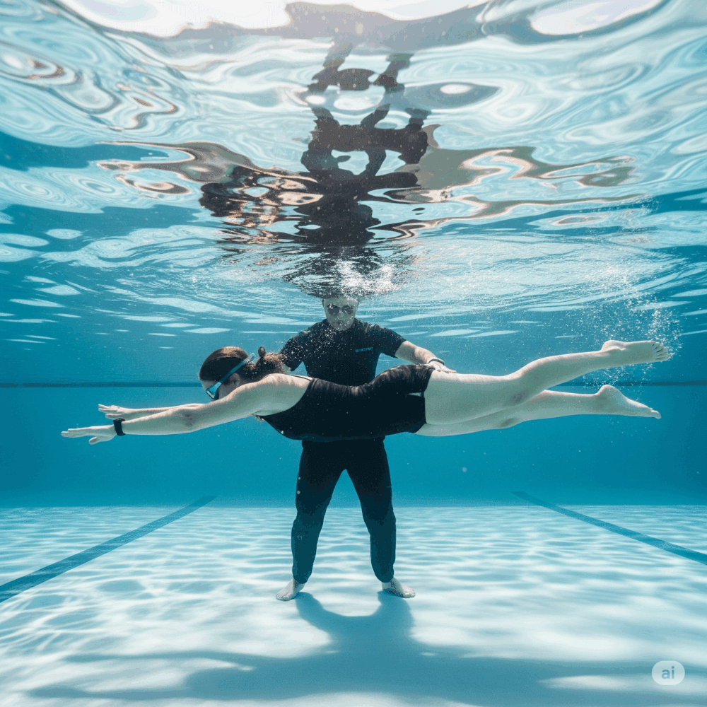 Cursuri înot adulți