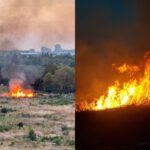 Incendiu în zona retrocedată a IOR