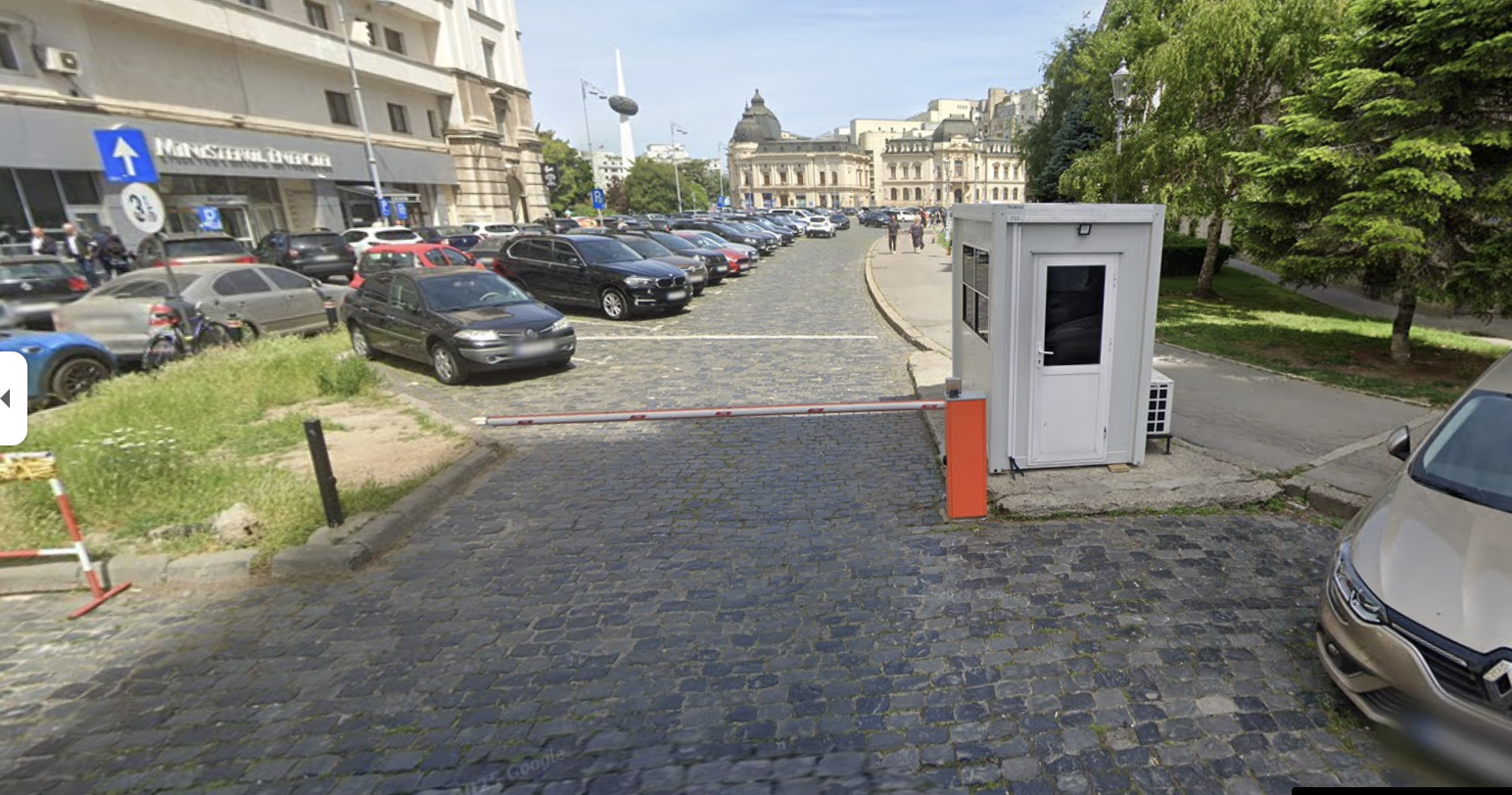 parcarea Ministerului de Interne