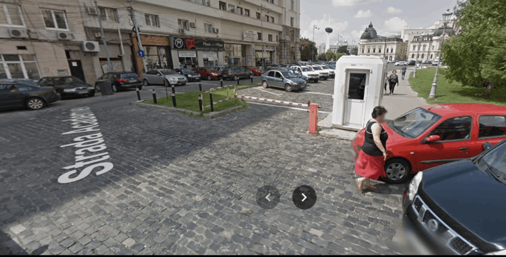 Parcarea Ministeului de Interne în 2018