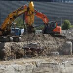 Planșeul Unirii | „Structuri vechi”, găsite în timpul lucrărilor. Arheologii vor cerceta zona