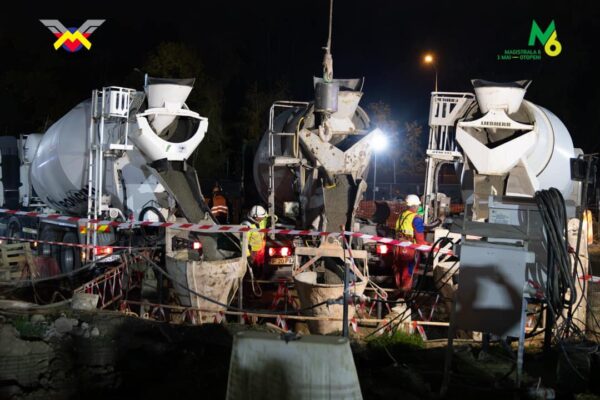 șantierul pentru metroul M6