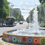 Autobuzele liniei 312 vor întoarce la „Piața de Gros”, de sâmbătă. FOTO: TPBI
