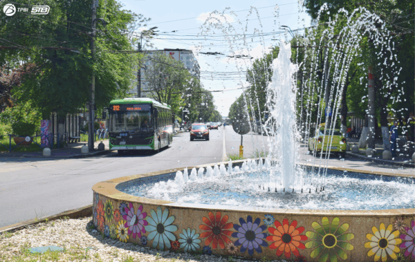 Autobuzele liniei 312 vor întoarce la „Piața de Gros”, de sâmbătă. FOTO: TPBI
