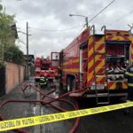 VIDEO | Incendiu în Sectorul 3 al Capitalei. ISU intervine cu 10 autospeciale de stingere. O persoană a fost evacuată. FOTO: ISU-Bif
