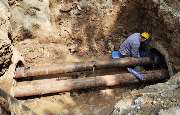 Termoenergetica lucrări de remediere a unei avarii