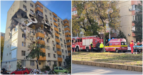 Explozie bloc Rahova persoane transportate la spital