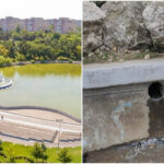 Golirea lacului din Parcul Drumul Taberei