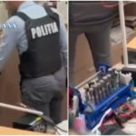 Poliția Română piese și telefoane contrafăcute la un service