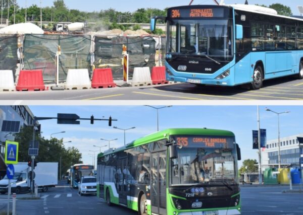 Stația Pod Băneasa mutată temporar