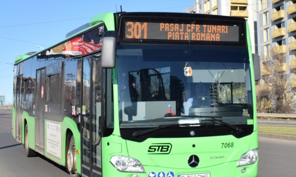 Traseul liniei 301 STB