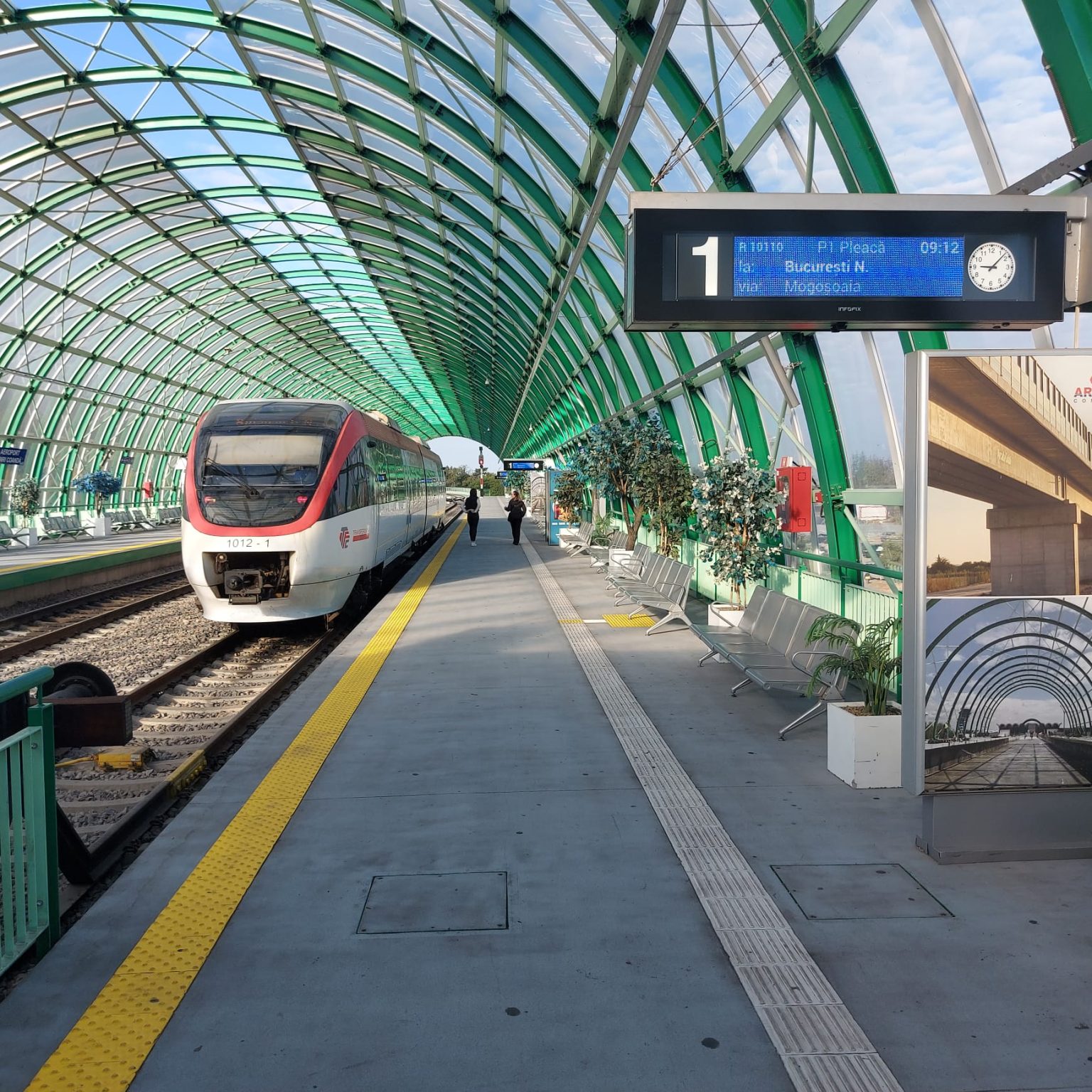 trenuri spre Aeroportul Otopeni