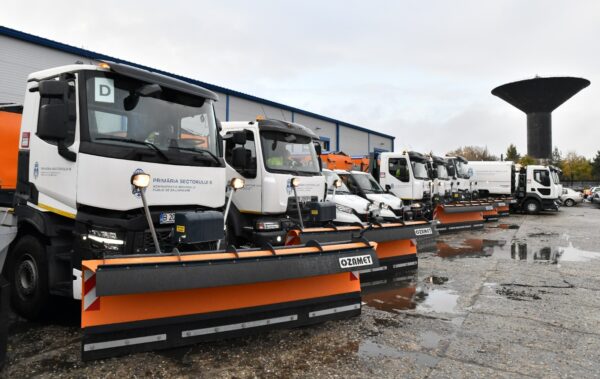 Sector 6 pregătiri pentru sezonul rece deszăpezire