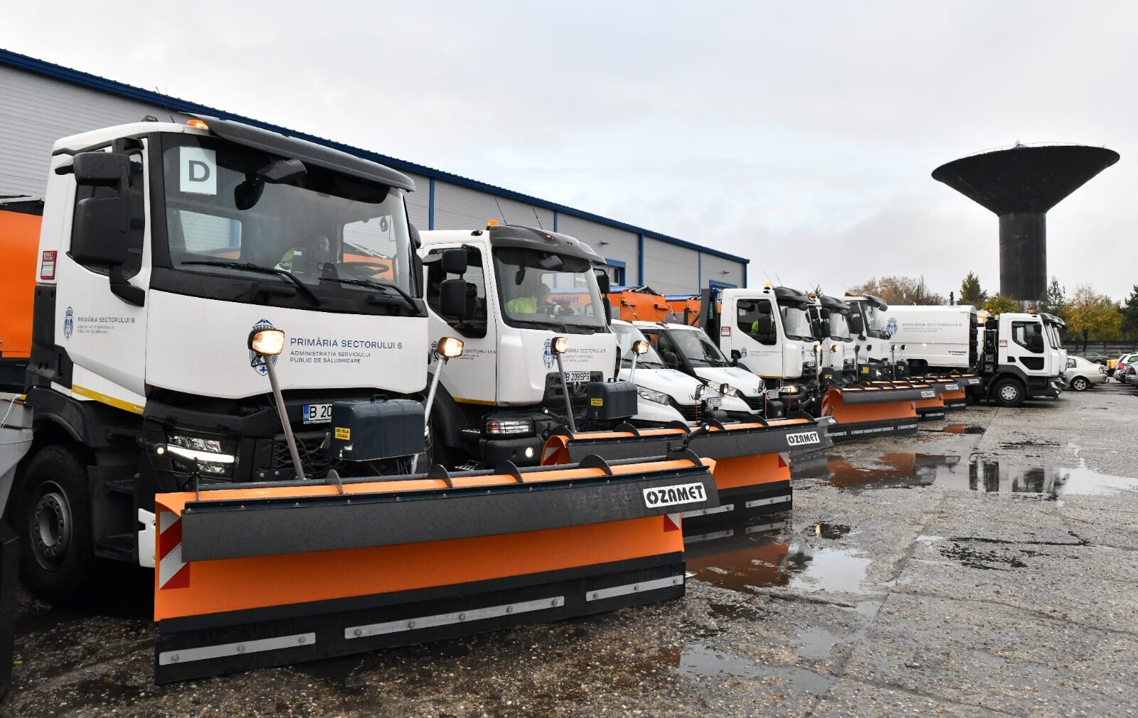 Sector 6 pregătiri pentru sezonul rece deszăpezire