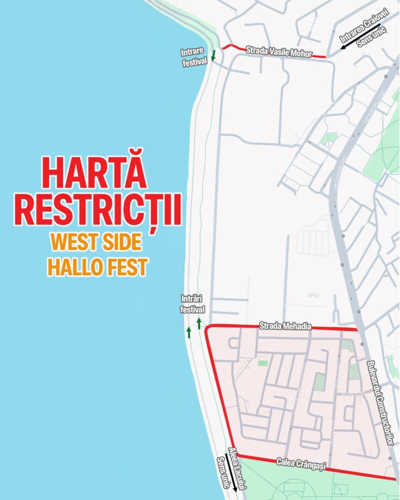 Harta restricțiilor West Side Hallo Fest