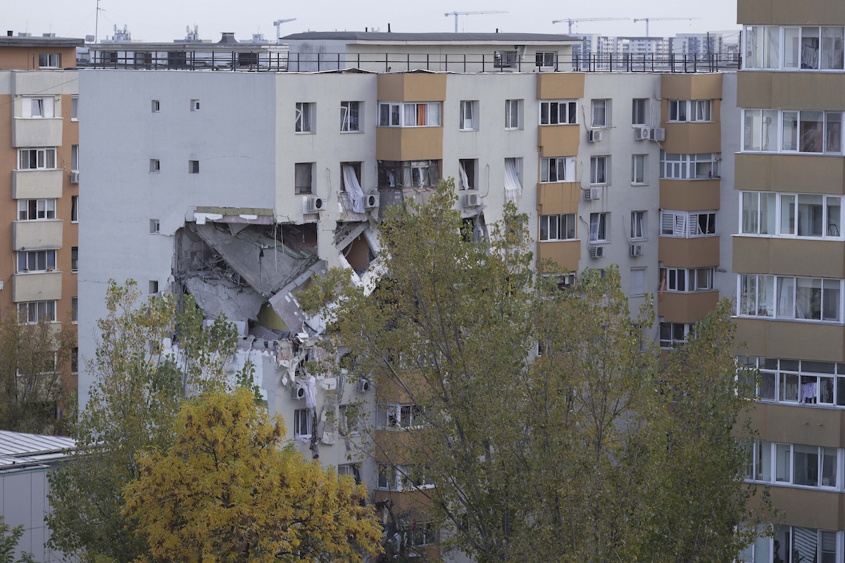 conductă de gaz fisurată