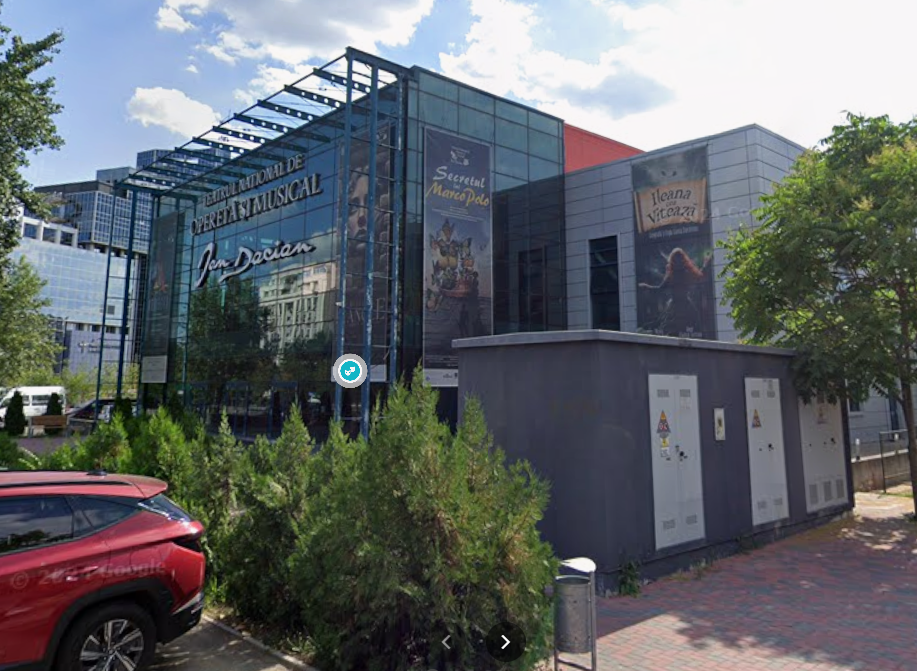 Două teatre din București ar putea fi comasate. Foto: Google Maps