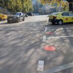 Zona roșie de parcare