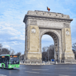 Transportul public va fi modificat la Arcul de Triumf, de Ziua Națională. FOTO: TPBI