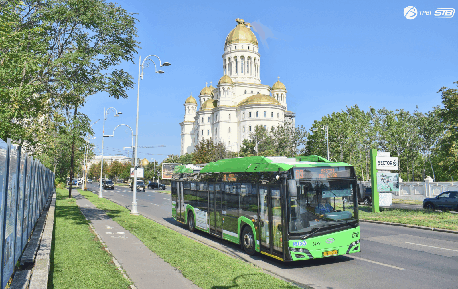 Trei linii STB vor fi deviate pentru „Târgul de Crăciun București”. FOTO: TPBI