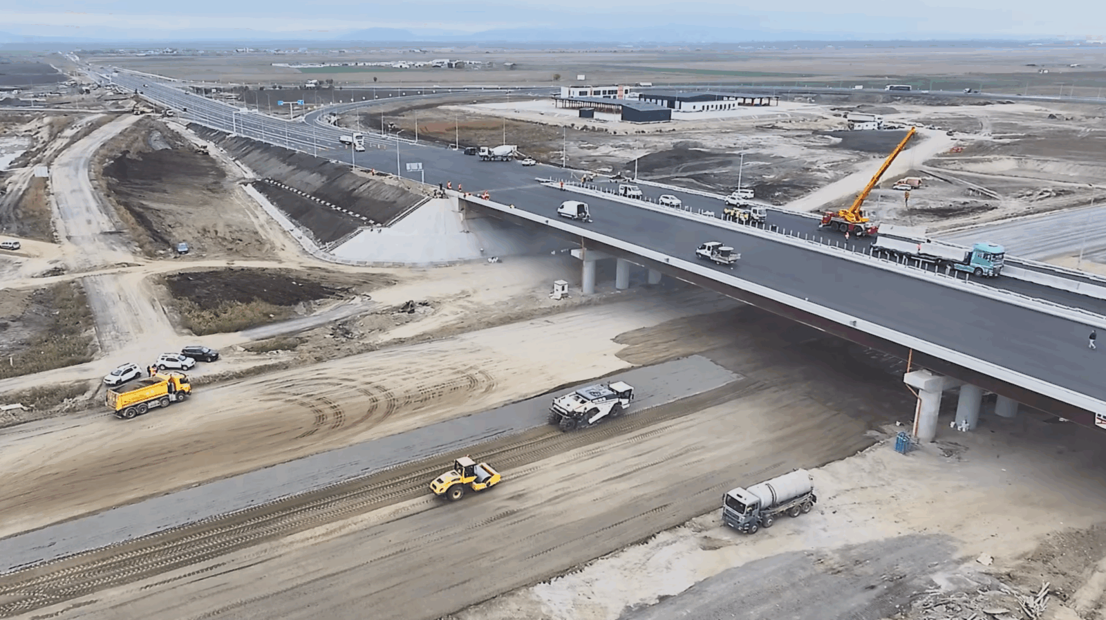 „Podul turcilor” pentru E85 de la Buzău, aproape gata