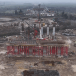 Primul strat de asfalt, pe A0 Nord, pe cel mai întârziat lot al Autostrăzii București