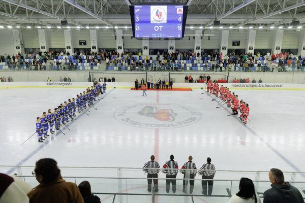 Campionatul Mondial de Hochei pe Gheață ar putea fi urmărit pe Berceni Arena. Consilierii locali vor fi consultați prin vot, marți | FOTO: Inquam Photos / Bogdan Buda