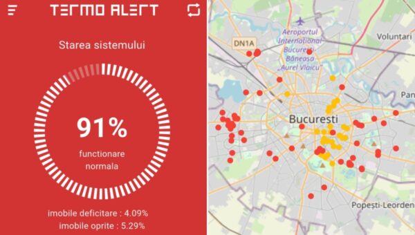 Sute de blocuri fără apă caldă și căldură Termoalert