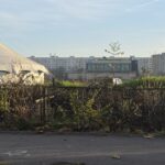 Târg de Crăciun și parc de distracții, fără autorizații, în zona retrocedată din IOR. Foto: Aici a fost o pădure/ Aici ar putea fi o pădure