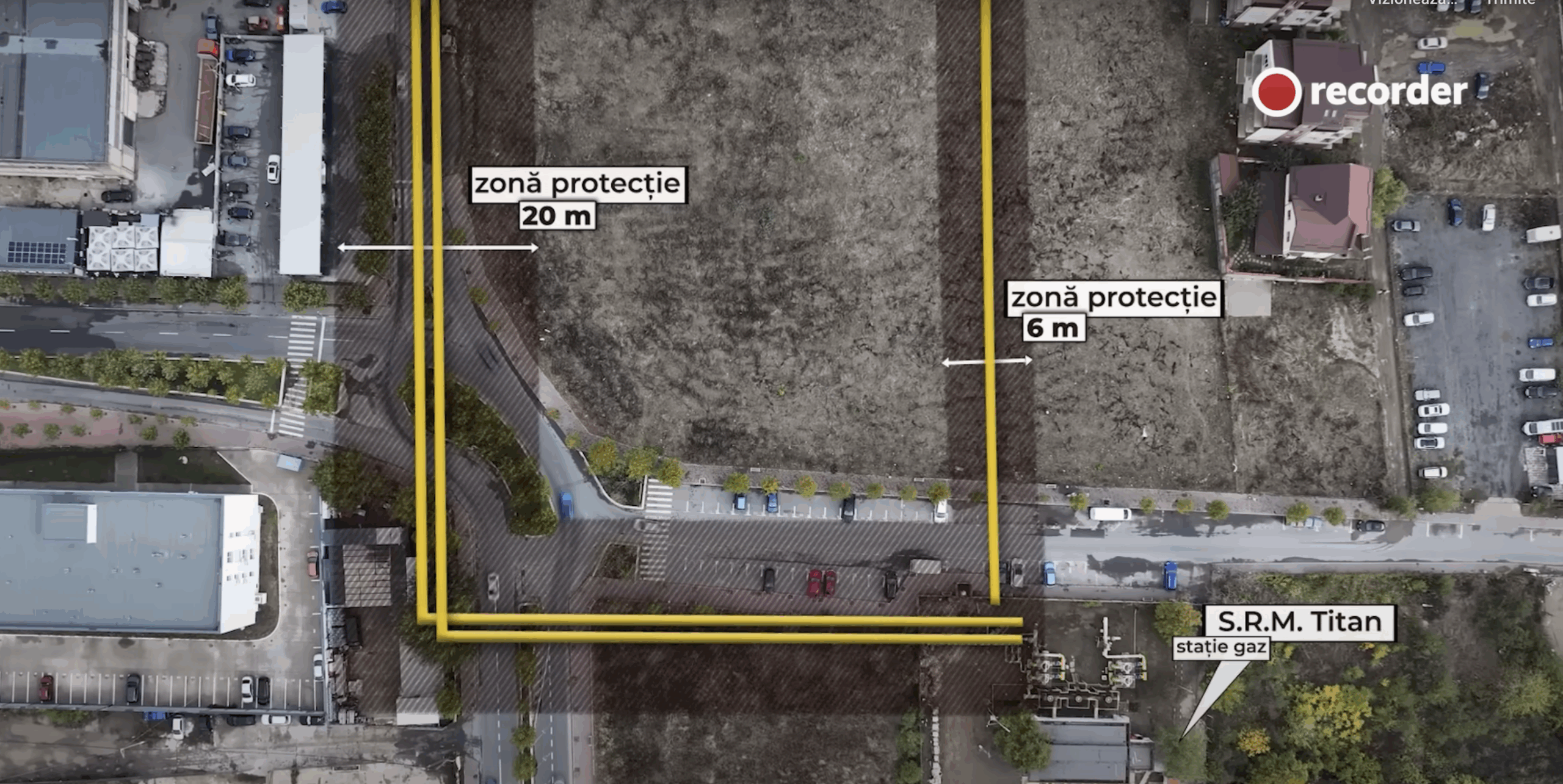 drumurile construite peste conducte de gaz