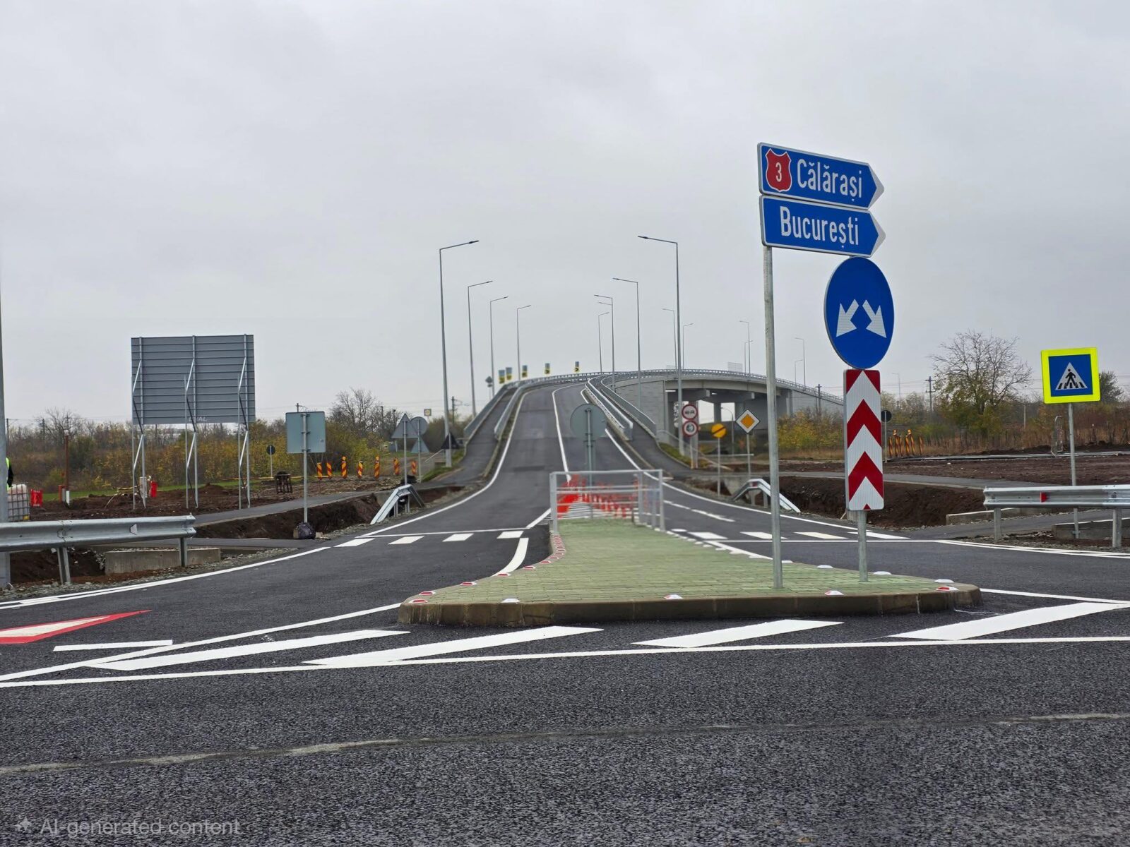 pasajul rutier de la Brănești