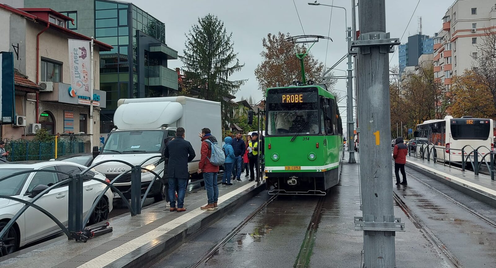Tramvaiul de pe linia 5