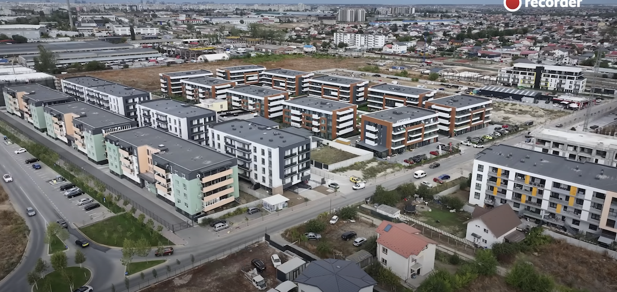 străzi construite peste magistralele de gaz