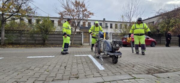 Sector 1 | Peste 800 de locuri de parcare, amenajate până la sfârșitul lunii noiembrie. FOTO: PS1