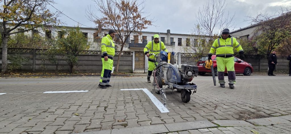 Sector 1 | Peste 800 de locuri de parcare, amenajate până la sfârșitul lunii noiembrie. FOTO: PS1