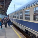 tren care a plecat din București