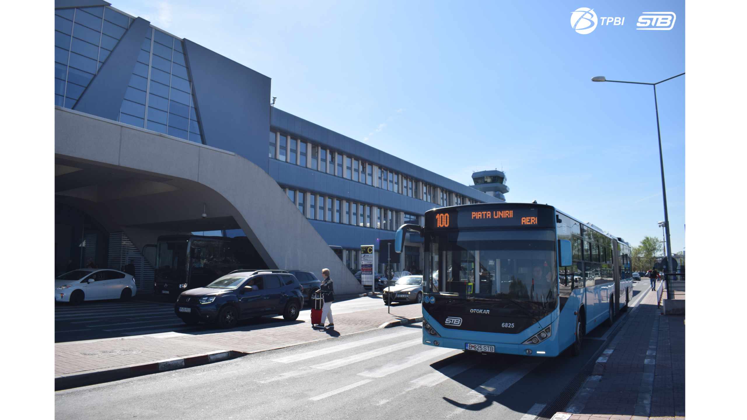 TPBI | Liniile 100 și 442, reorganizate în zona Aeroportului „Henri Coandă”
