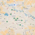 Harta târgurilor de Crăciun