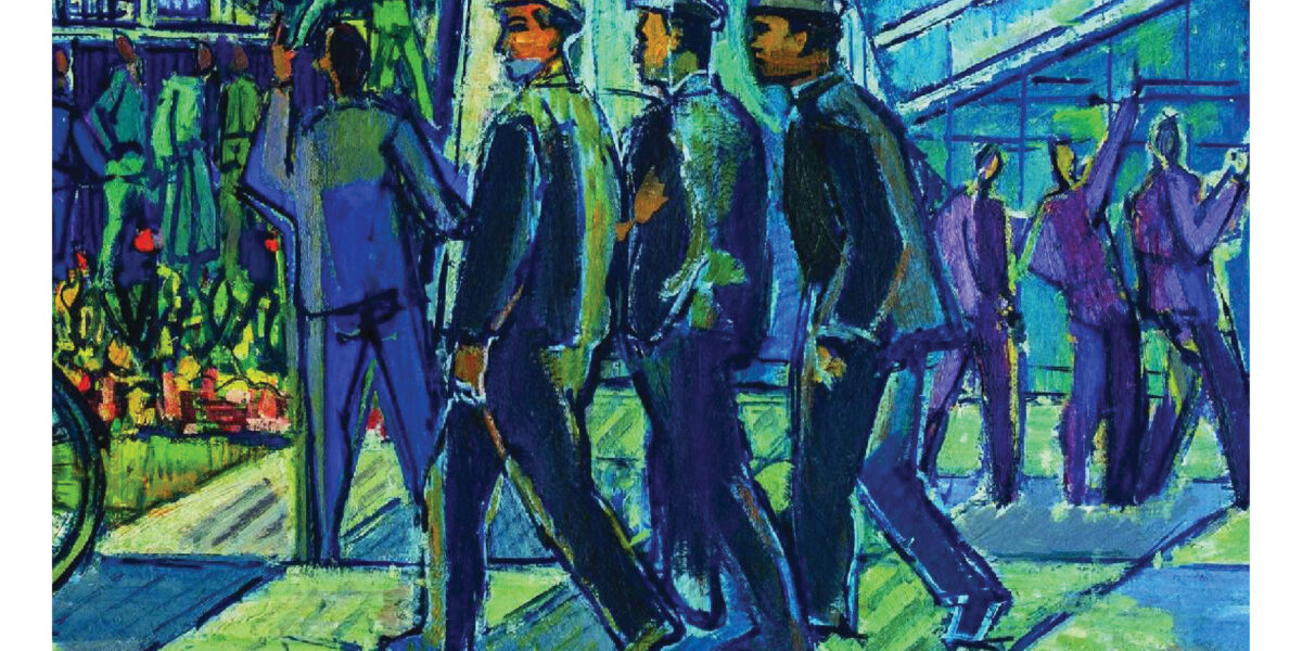 Expoziția tematică „De la realismul socialist la comunismul național”, la Palatul Suțu. FOTO: MMB