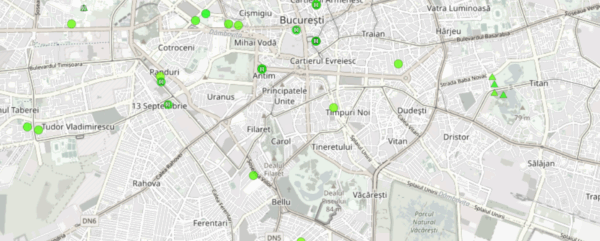 „Aer de munte” în Bucureşti. Media senzorilor PM 2.5 arată o valoare de 6,5µg/m³ în Centrul Capitalei